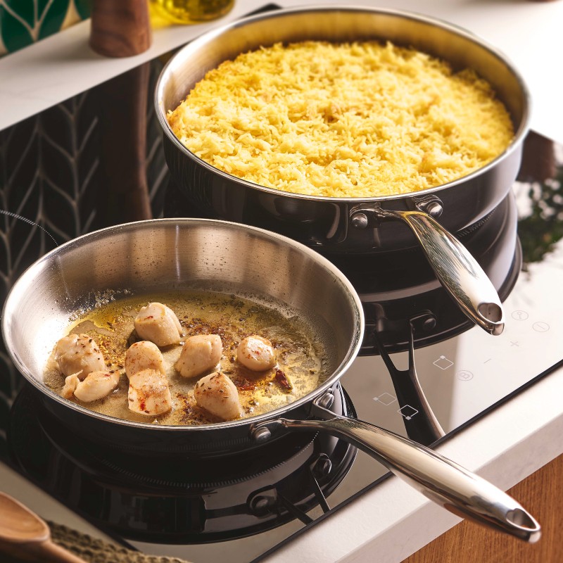 Poêle illustration Inox 20 cm