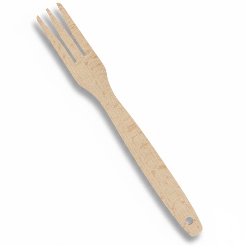 La fourchette en hêtre : l'alliée parfaite pour cuisiner dans vos poêles sans jamais rayer